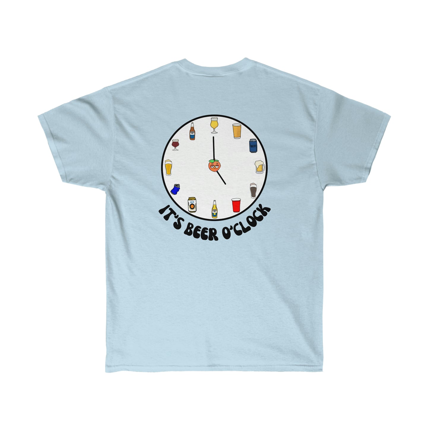 It’s Beer O’Clock (clock on back) - Tee