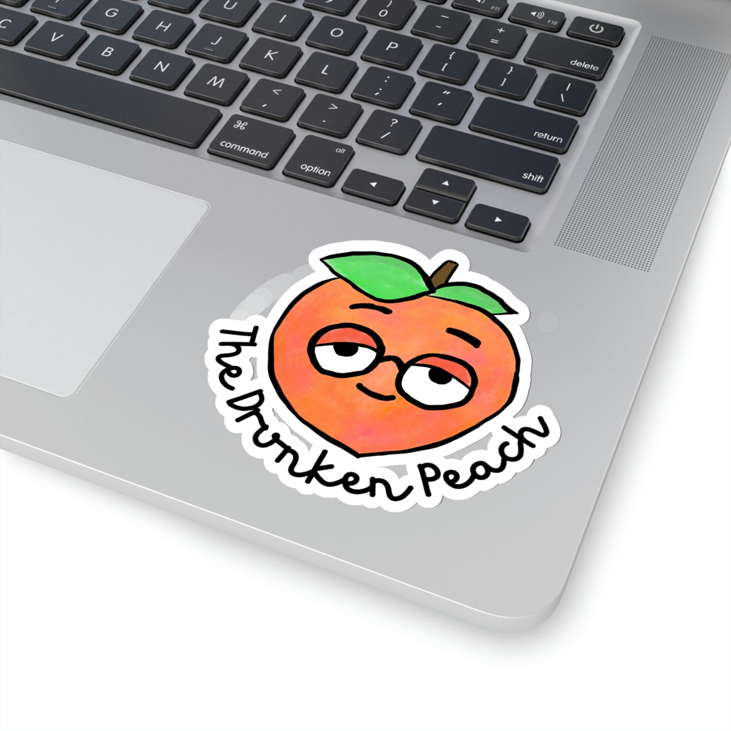 The Drunken Peach Sticker